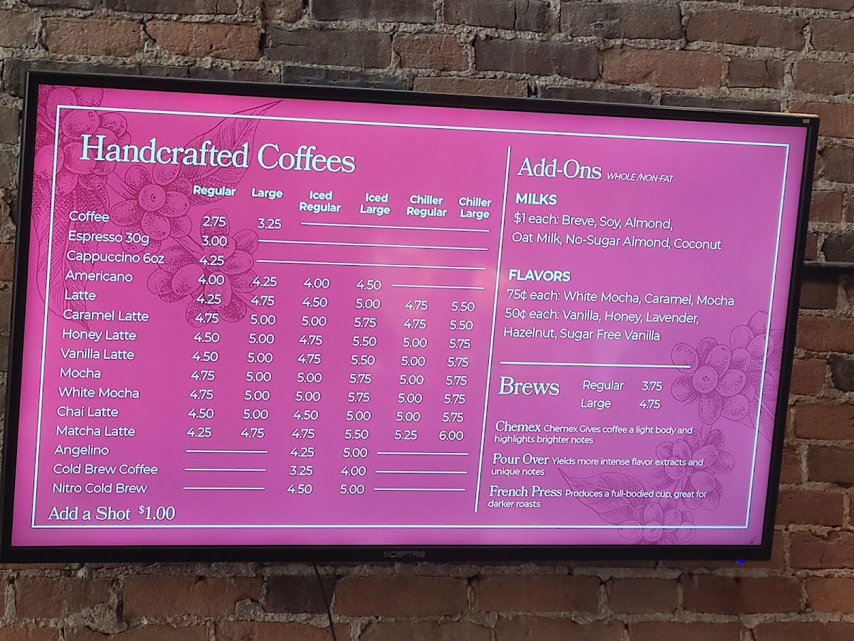 Menu The Bodacious Brew (Bodacious Shops)-4