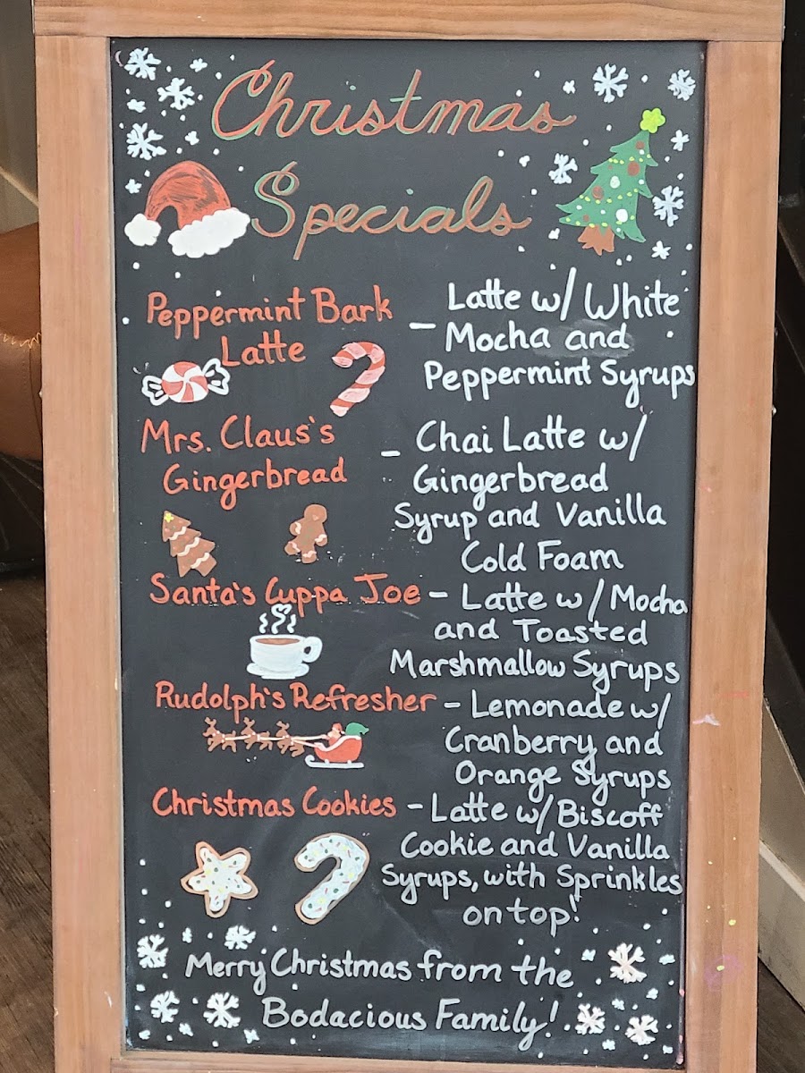 Menu The Bodacious Brew (Bodacious Shops)-5