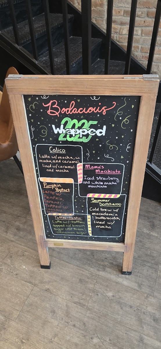 Menu The Bodacious Brew (Bodacious Shops)-7